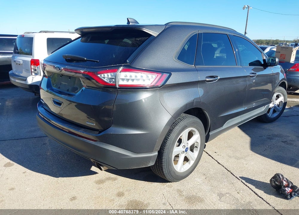 2015 FORD EDGE SE VIN: 2FMTK3G99FBB96178