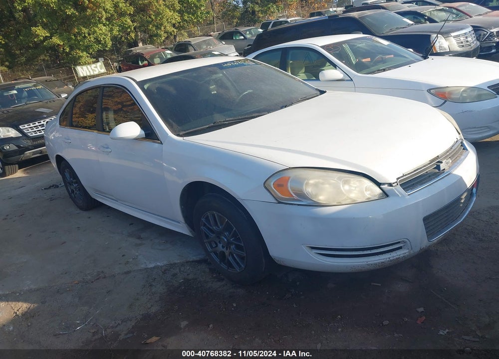 2010 CHEVROLET IMPALA LS VIN: 2G1WA5EK6A1138493