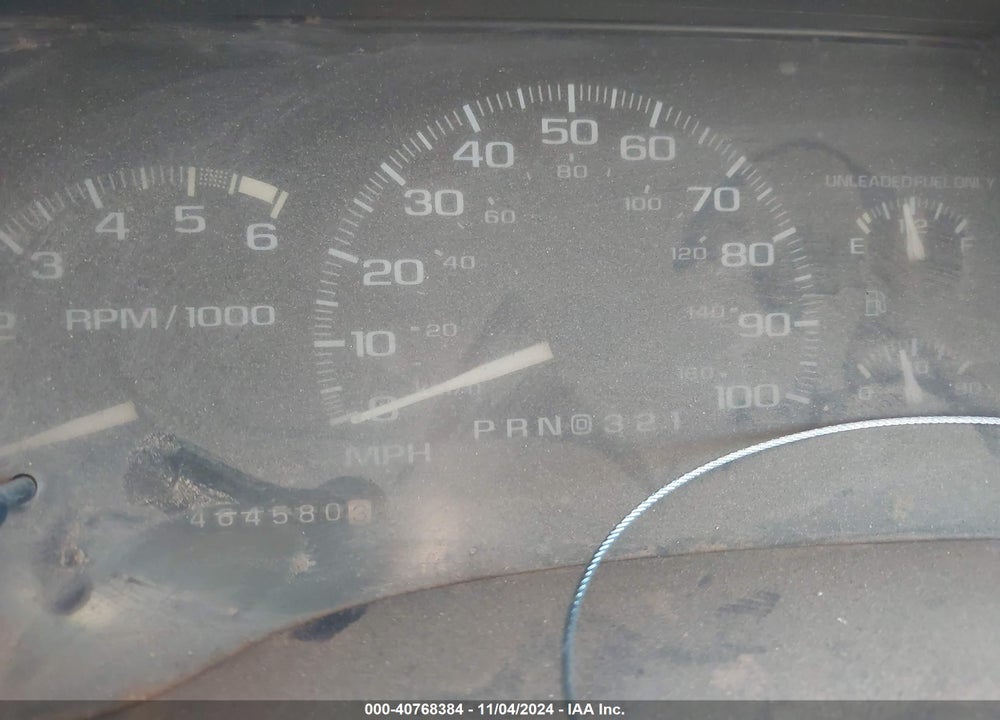 1996 GMC SIERRA K2500 VIN: 1GTGK29R5TE525147