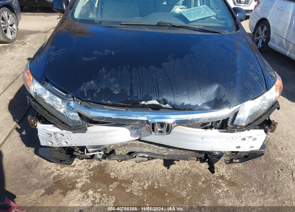 2012 HONDA CIVIC LX VIN: 19XFB2F56CE338971