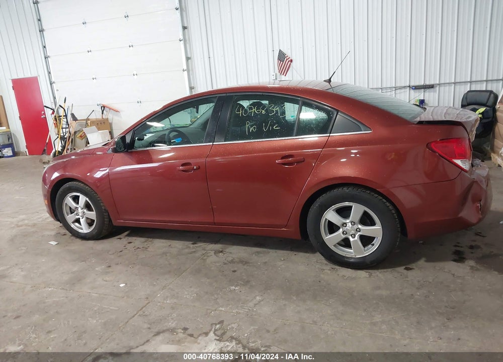 2013 CHEVROLET CRUZE LT VIN: 1G1PK5SB2D7202459