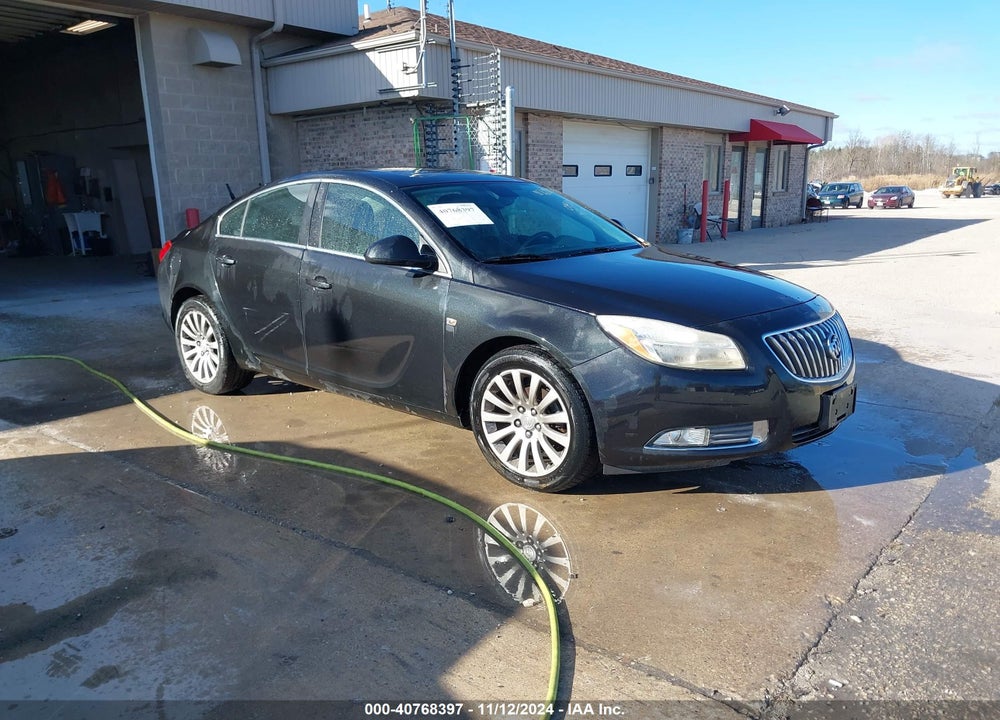 2011 BUICK REGAL CXL RUSSELSHEIM VIN: W04GT5GC6B1019808