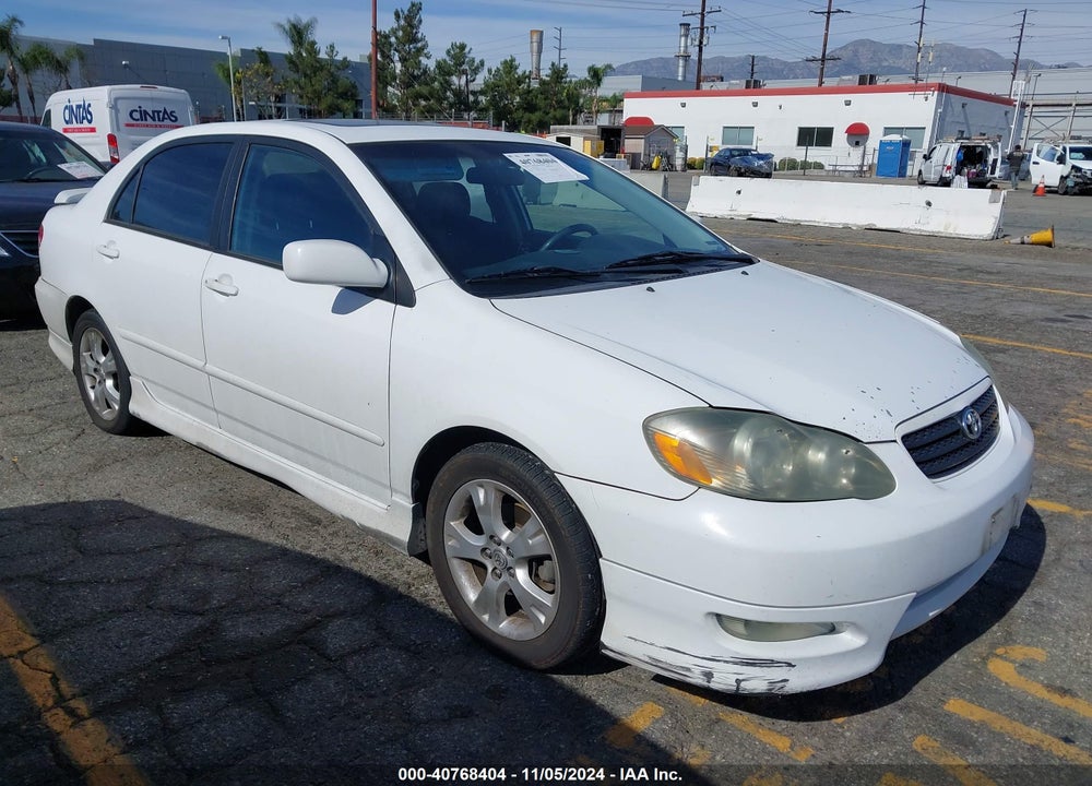 2005 TOYOTA COROLLA XRS VIN: 2T1BY32E05C391658