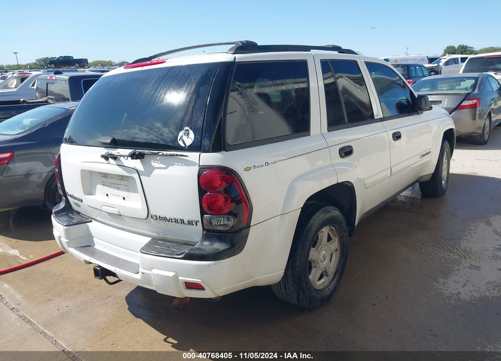 2002 CHEVROLET TRAILBLAZER LS VIN: 1GNDS13S022527145