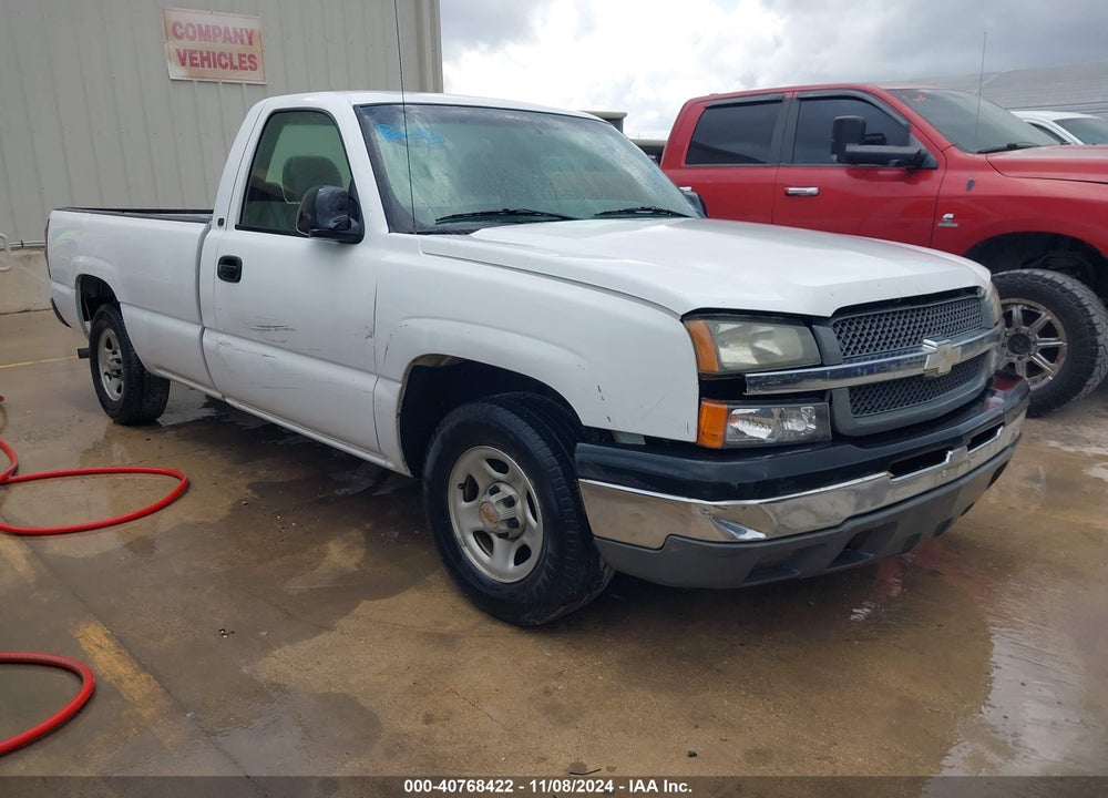 2004 CHEVROLET SILVERADO 1500 WORK TRUCK VIN: 1GCEC14X44Z331871