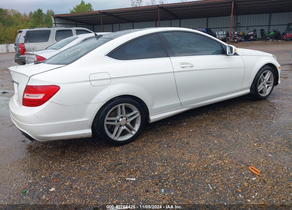 2012 MERCEDES-BENZ C 350 SPORT VIN: WDDGJ5HB9CF822253
