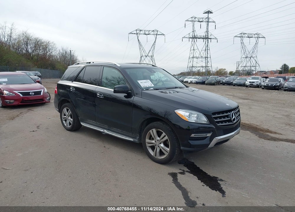 2013 MERCEDES-BENZ ML 350 4MATIC VIN: 4JGDA5HB6DA209501