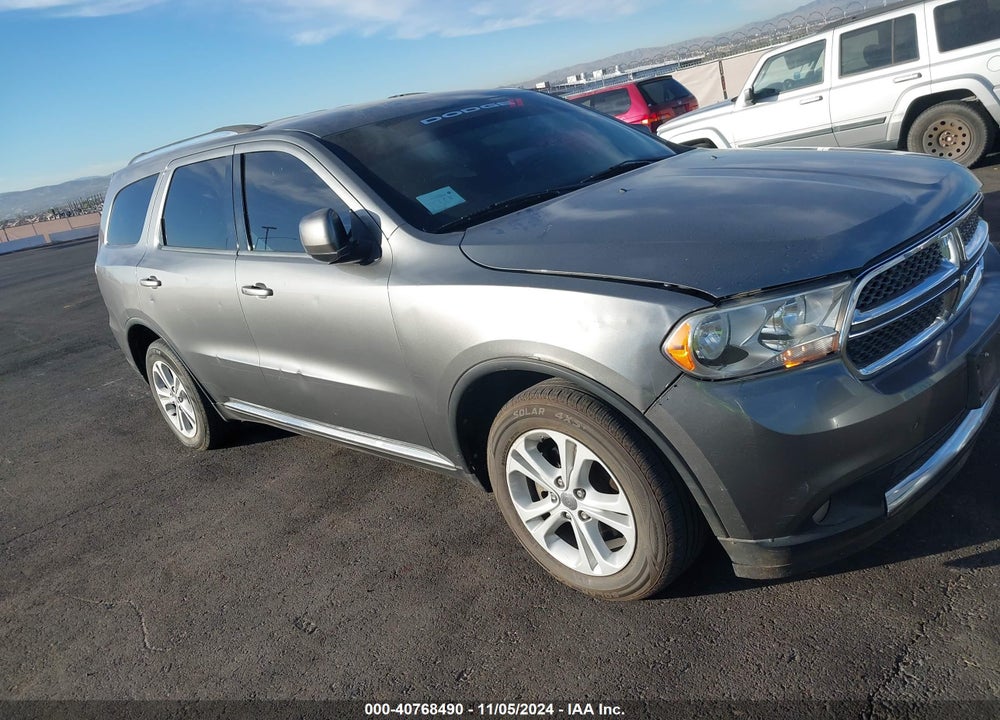 2012 DODGE DURANGO CREW VIN: 1C4RDHDG9CC118519