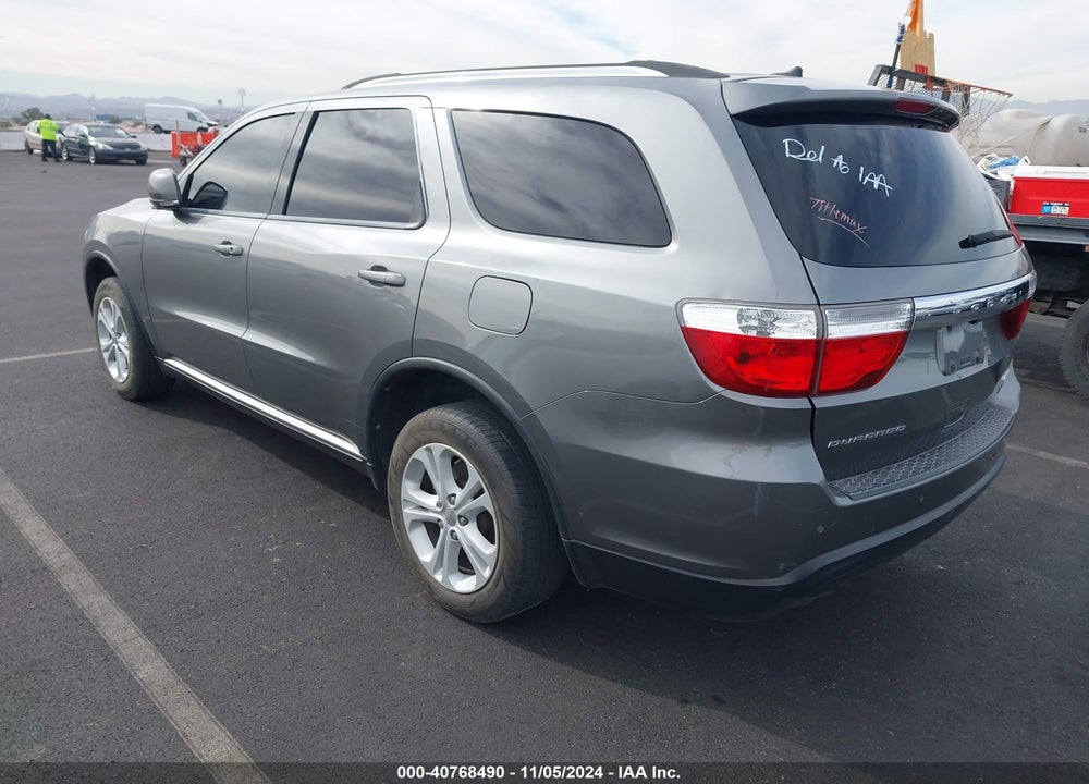 2012 DODGE DURANGO CREW VIN: 1C4RDHDG9CC118519