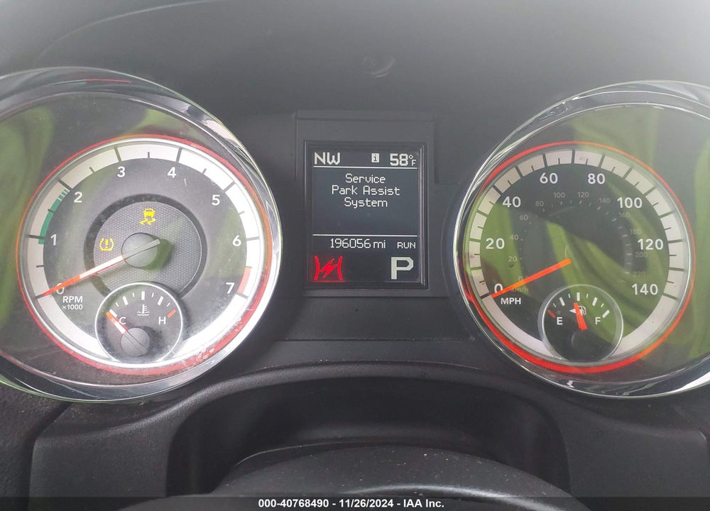 2012 DODGE DURANGO CREW VIN: 1C4RDHDG9CC118519