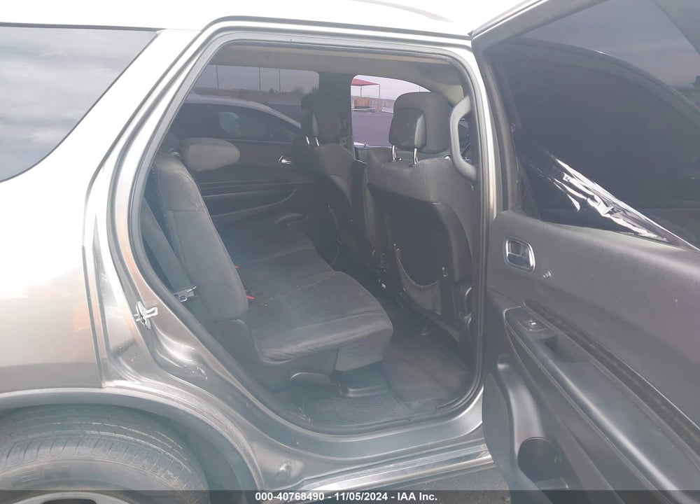 2012 DODGE DURANGO CREW VIN: 1C4RDHDG9CC118519