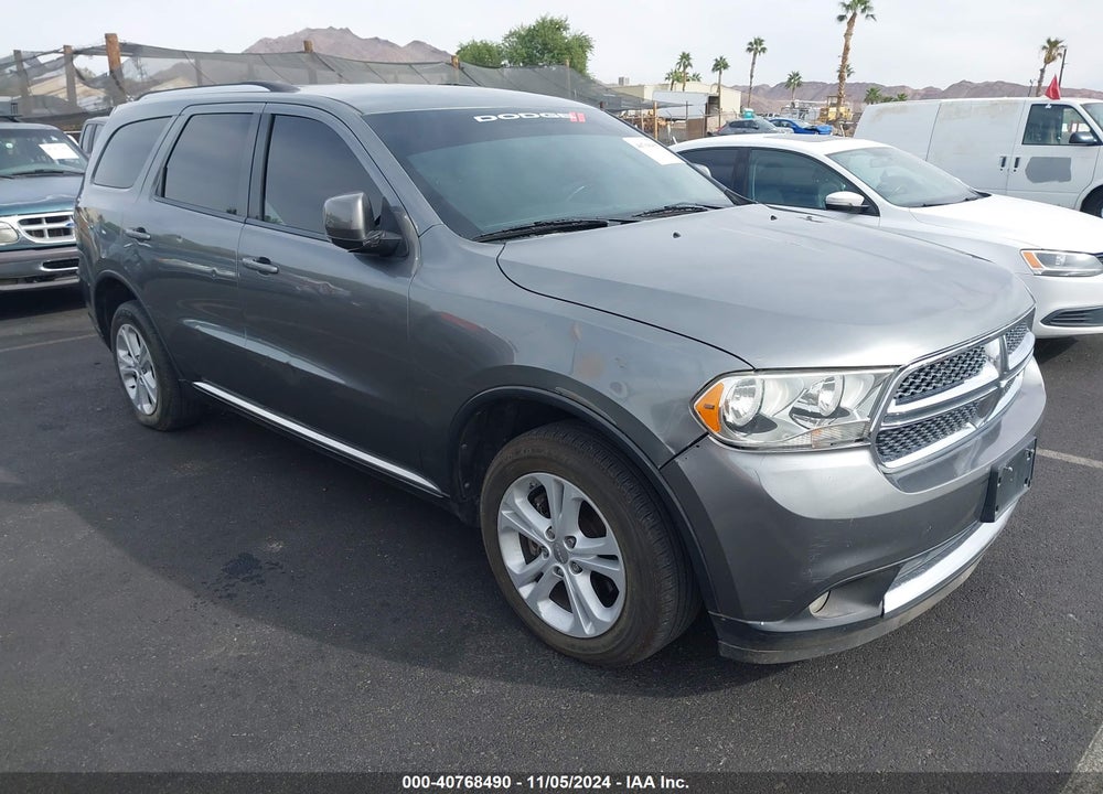 2012 DODGE DURANGO CREW VIN: 1C4RDHDG9CC118519