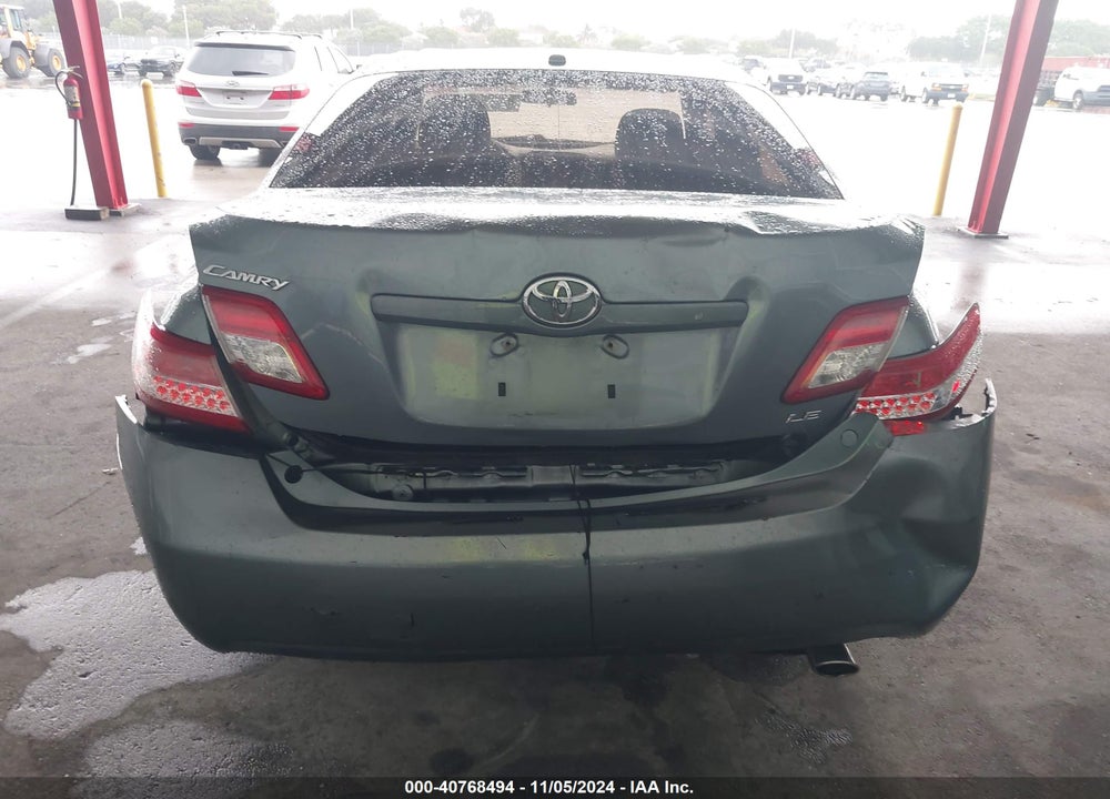 2011 TOYOTA CAMRY LE VIN: 4T1BF3EK1BU581759
