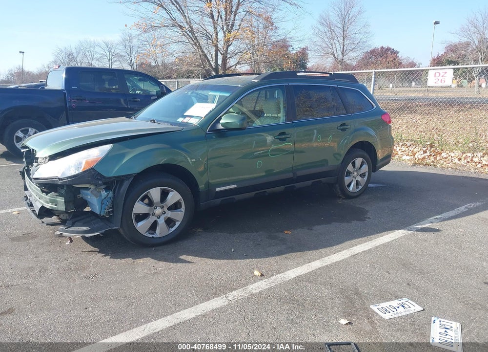 2010 SUBARU OUTBACK 2.5I PREMIUM VIN: 4S4BRBBC9A3330023