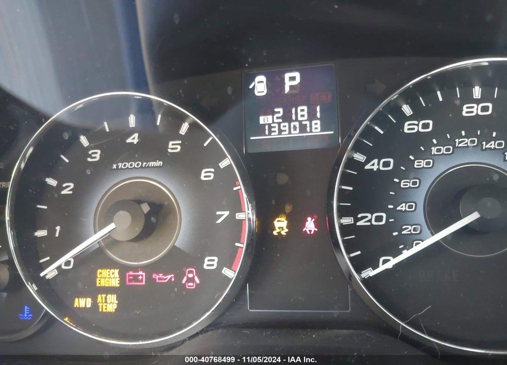 2010 SUBARU OUTBACK 2.5I PREMIUM VIN: 4S4BRBBC9A3330023