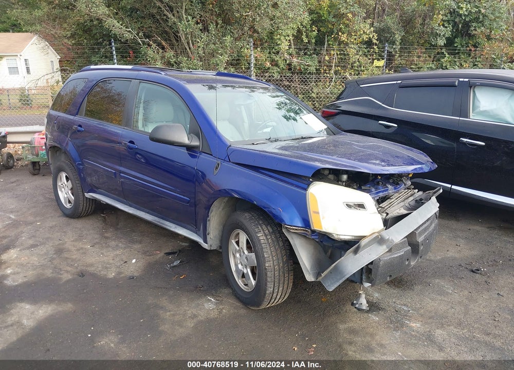 2005 CHEVROLET EQUINOX LT VIN: 2CNDL73F156074880