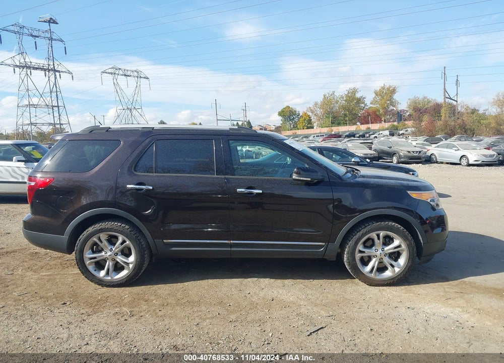2013 FORD EXPLORER LIMITED VIN: 1FM5K8F81DGC48097