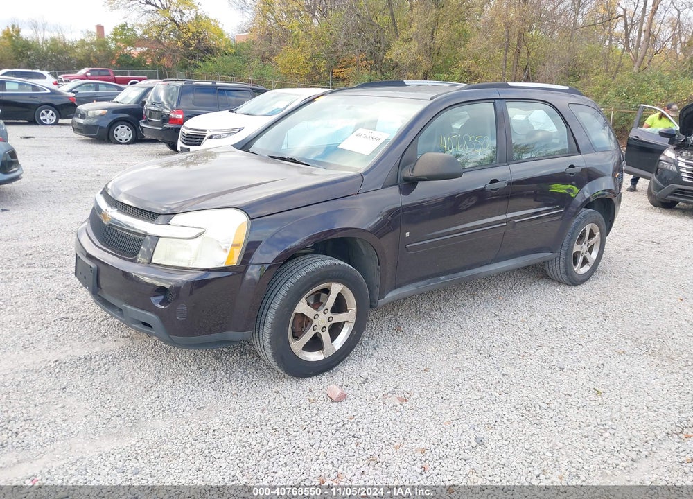 2007 CHEVROLET EQUINOX LS VIN: 2CNDL13F376070409