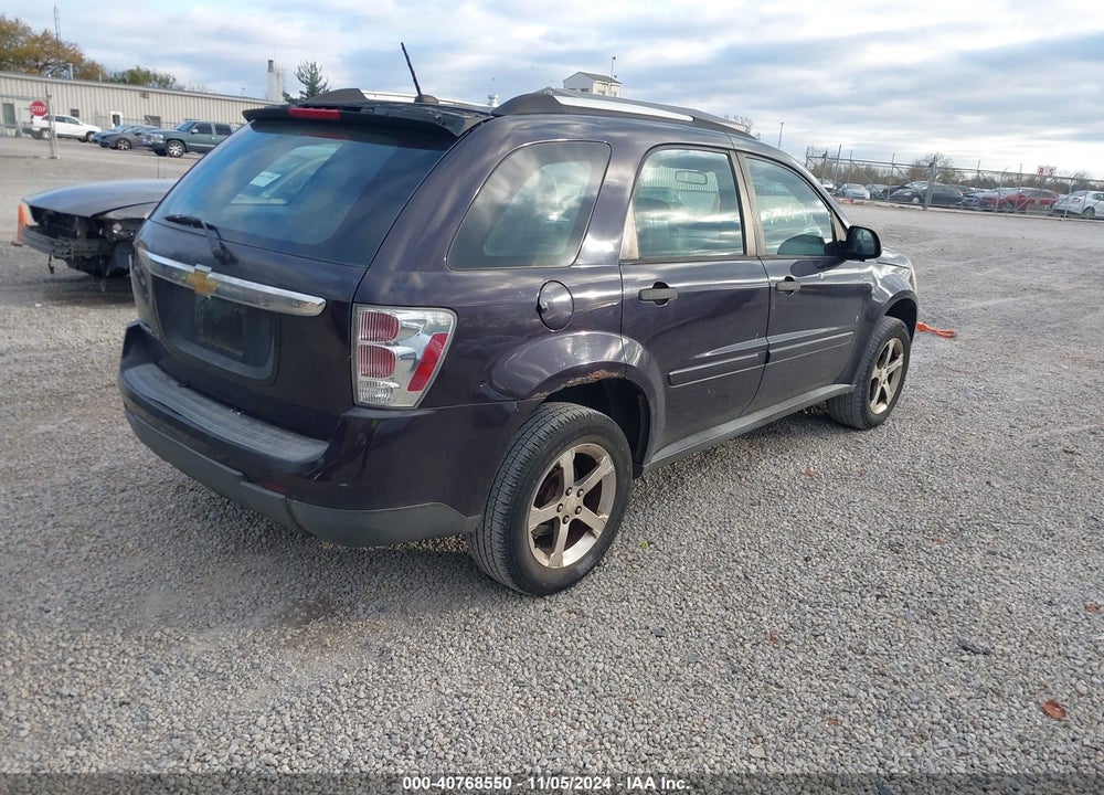 2007 CHEVROLET EQUINOX LS VIN: 2CNDL13F376070409