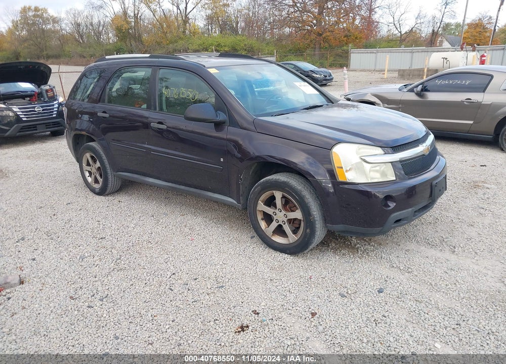2007 CHEVROLET EQUINOX LS VIN: 2CNDL13F376070409