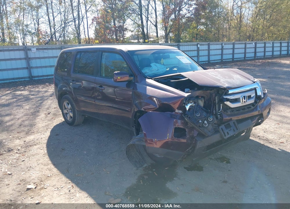 2010 HONDA PILOT EX-L VIN: 5FNYF4H51AB034699