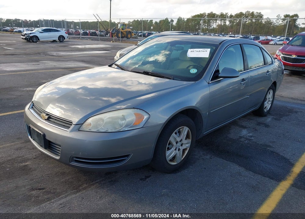 2007 CHEVROLET IMPALA LS VIN: 2G1WB58K379275071