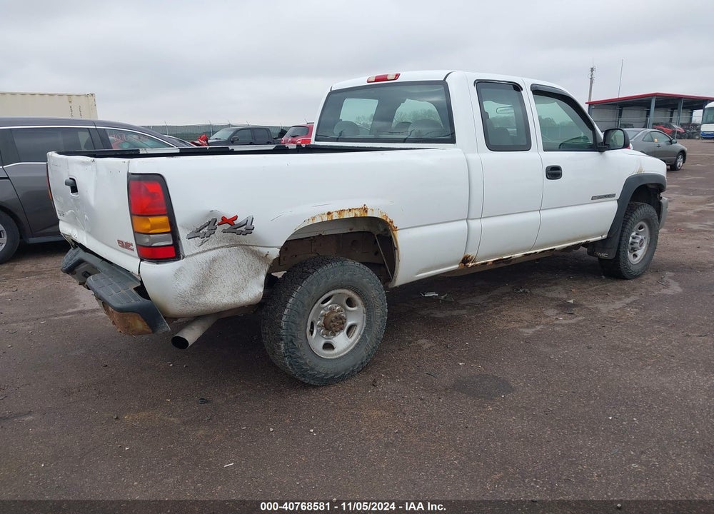 2005 GMC SIERRA 2500HD WORK TRUCK VIN: 1GTHK29U85E302757