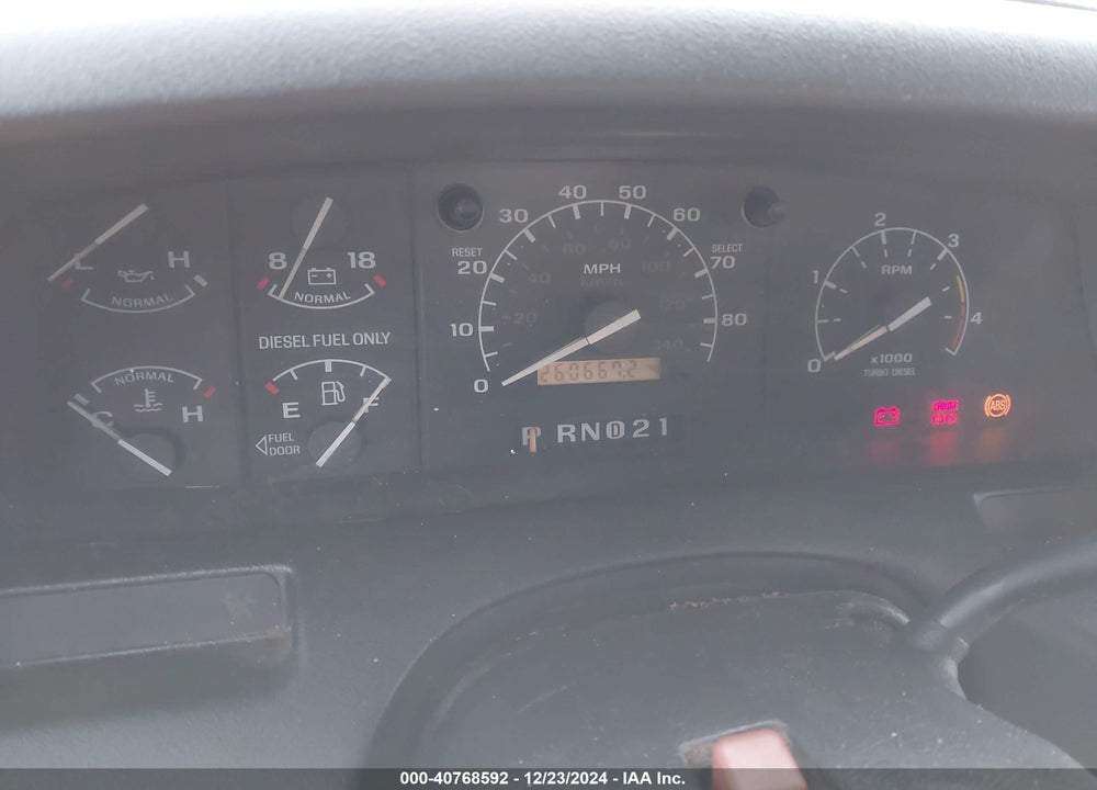1997 FORD F-250 XL VIN: 1FTHW26F6VEB84850