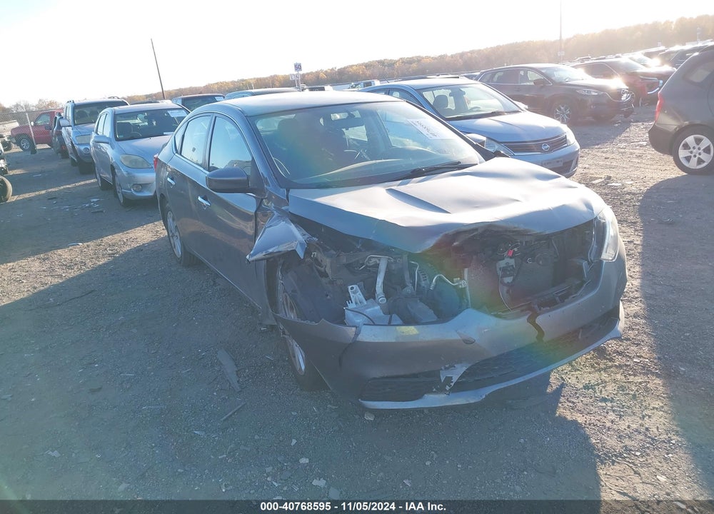2018 NISSAN SENTRA SV VIN: 3N1AB7AP7JL613646