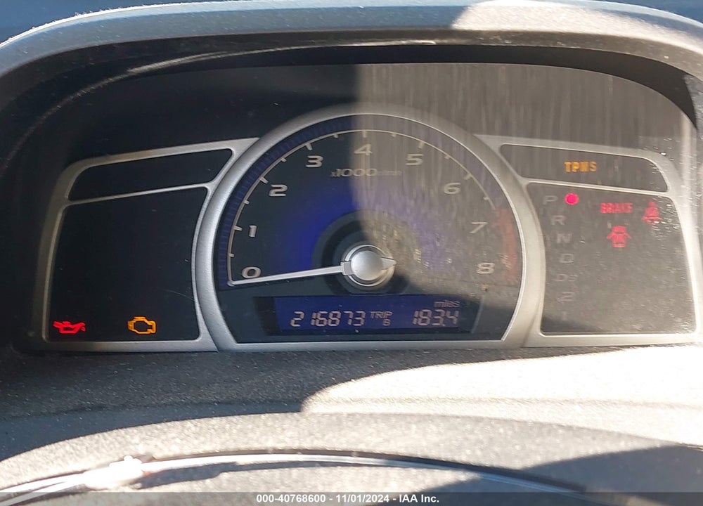 2008 HONDA CIVIC LX VIN: 2HGFA16518H300493