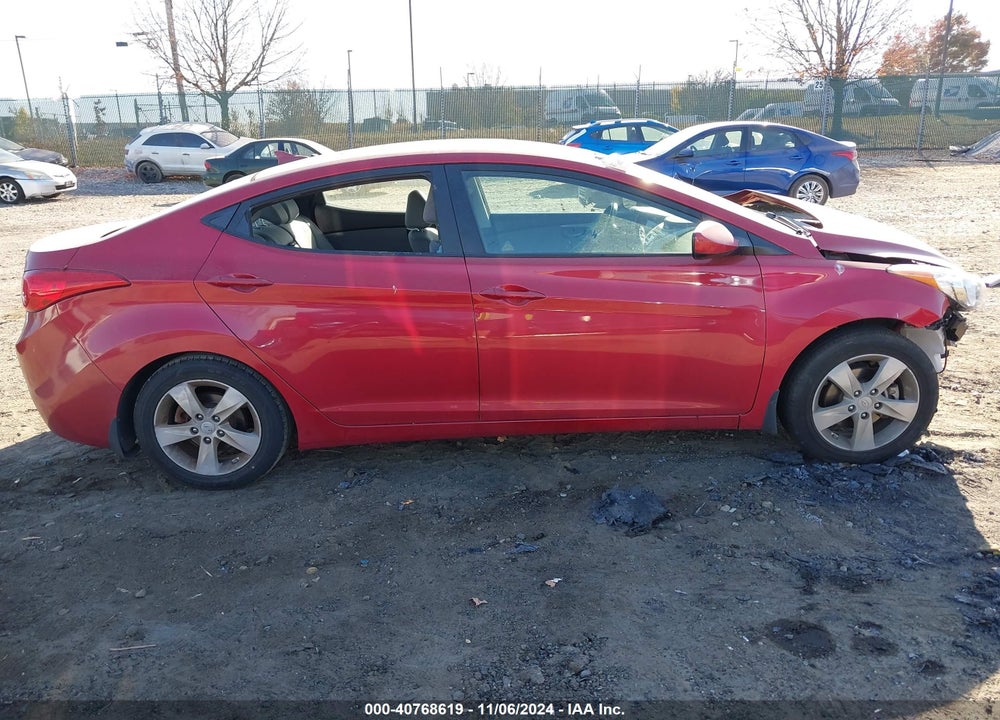 2013 HYUNDAI ELANTRA GLS VIN: KMHDH4AE5DU934337