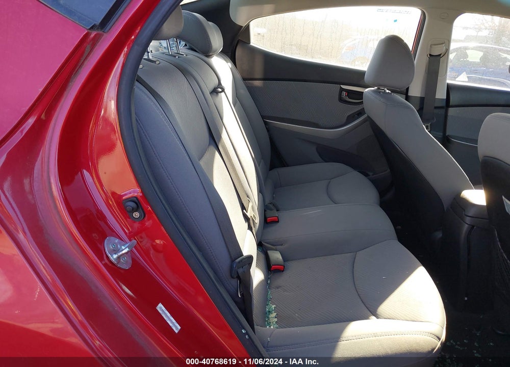 2013 HYUNDAI ELANTRA GLS VIN: KMHDH4AE5DU934337