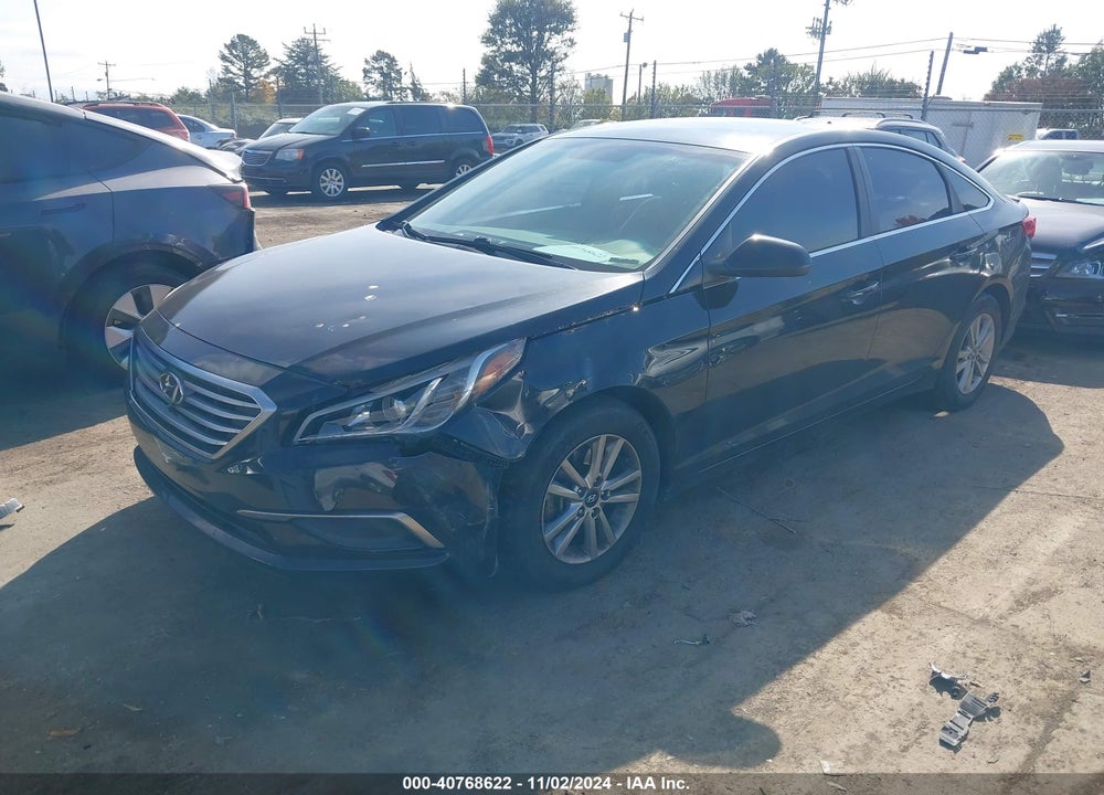 2017 HYUNDAI SONATA SE VIN: 5NPE24AF9HH544375