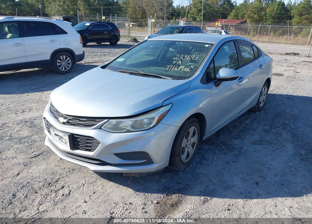 2017 CHEVROLET CRUZE LS AUTO VIN: 1G1BC5SM9H7233643