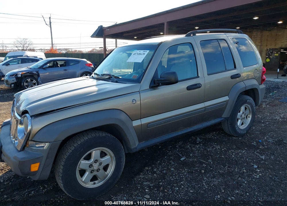 2006 JEEP LIBERTY SPORT VIN: 1J8GL48KX6W156290