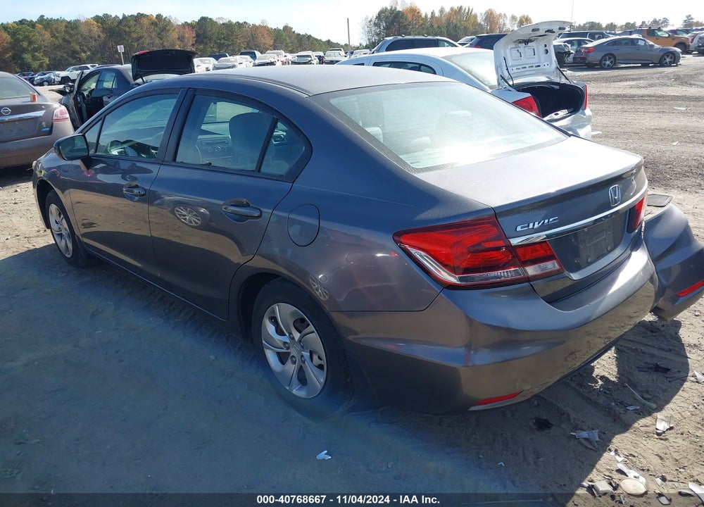 2014 HONDA CIVIC VIN: 19XFB2E58EE081641