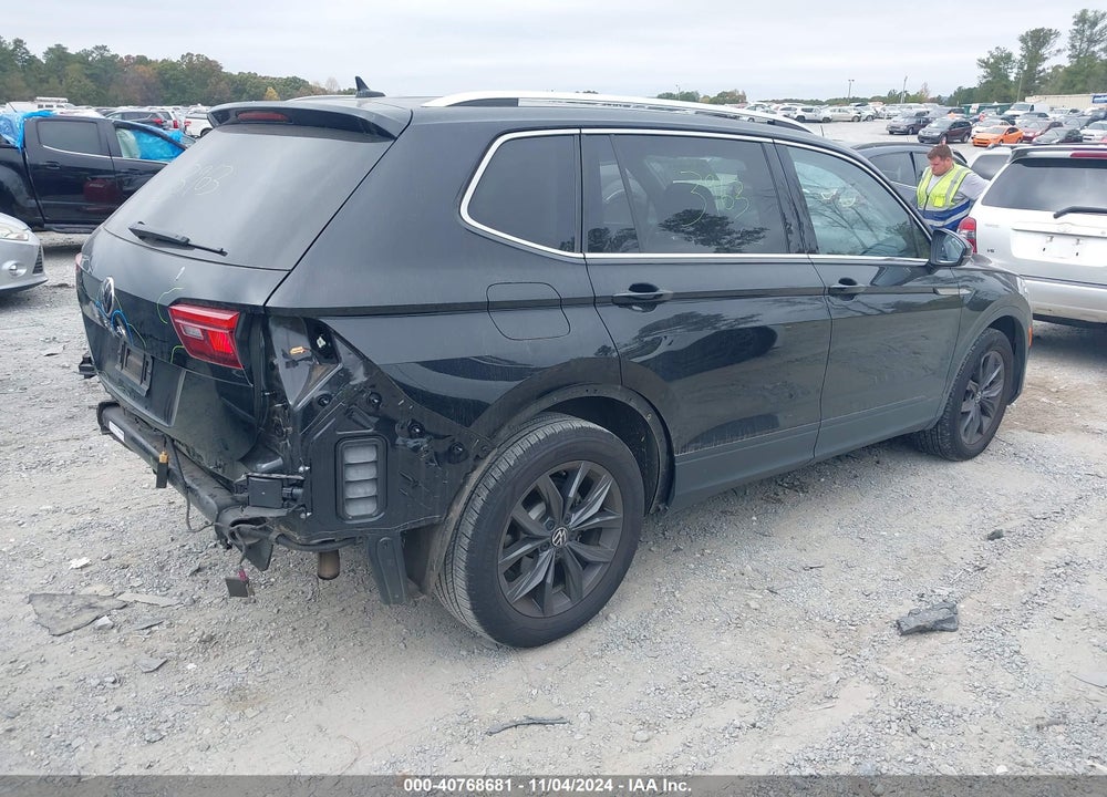 2022 VOLKSWAGEN TIGUAN 2.0T SE VIN: 3VV3B7AX6NM033604