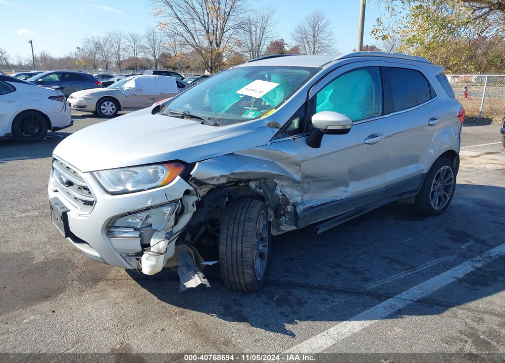 2018 FORD ECOSPORT TITANIUM VIN: MAJ3P1VE4JC211789