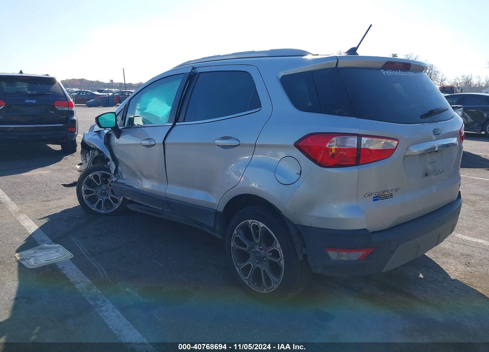 2018 FORD ECOSPORT TITANIUM VIN: MAJ3P1VE4JC211789