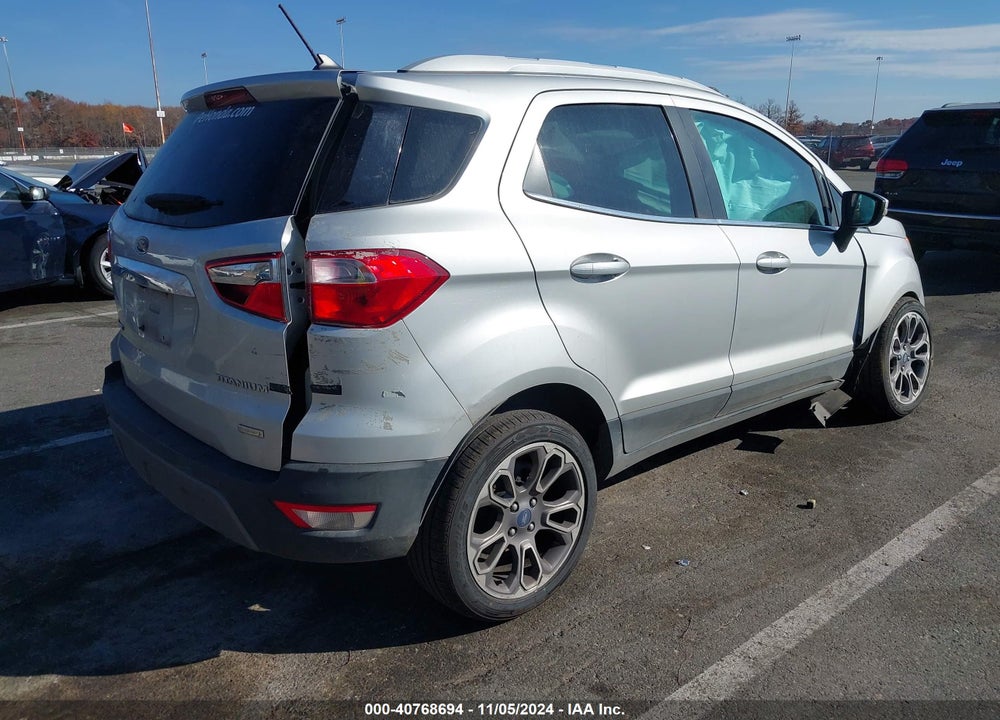 2018 FORD ECOSPORT TITANIUM VIN: MAJ3P1VE4JC211789