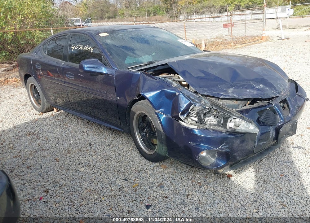 2008 PONTIAC GRAND PRIX VIN: 2G2WP552X81101029