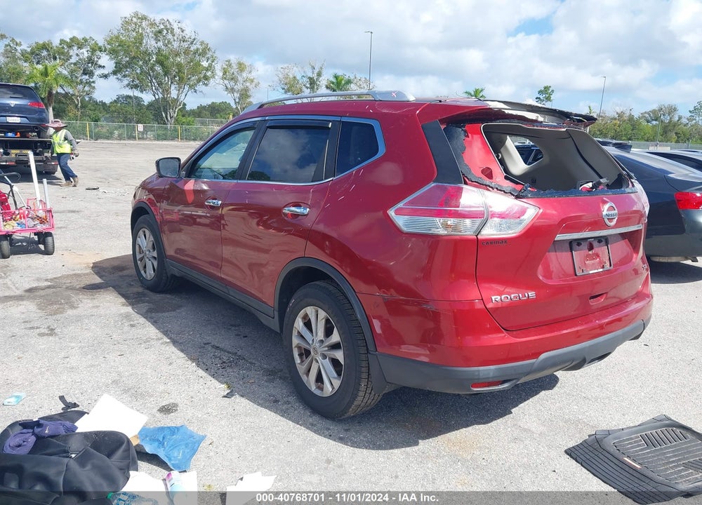 2016 NISSAN ROGUE SV VIN: KNMAT2MT6GP690558