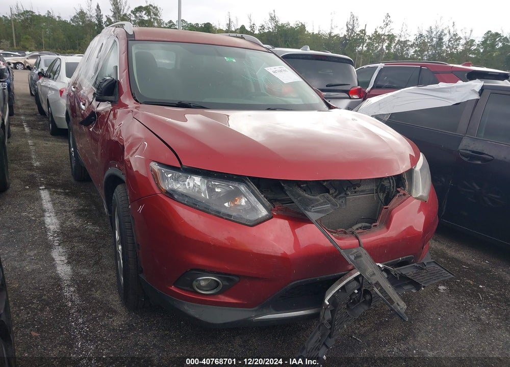 2016 NISSAN ROGUE SV VIN: KNMAT2MT6GP690558