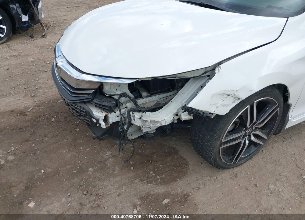 2016 HONDA ACCORD SPORT VIN: 1HGCR2F65GA099365