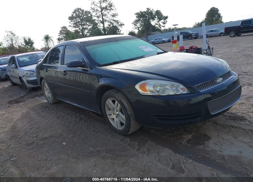 2012 CHEVROLET IMPALA LT VIN: 2G1WG5E30C1109498