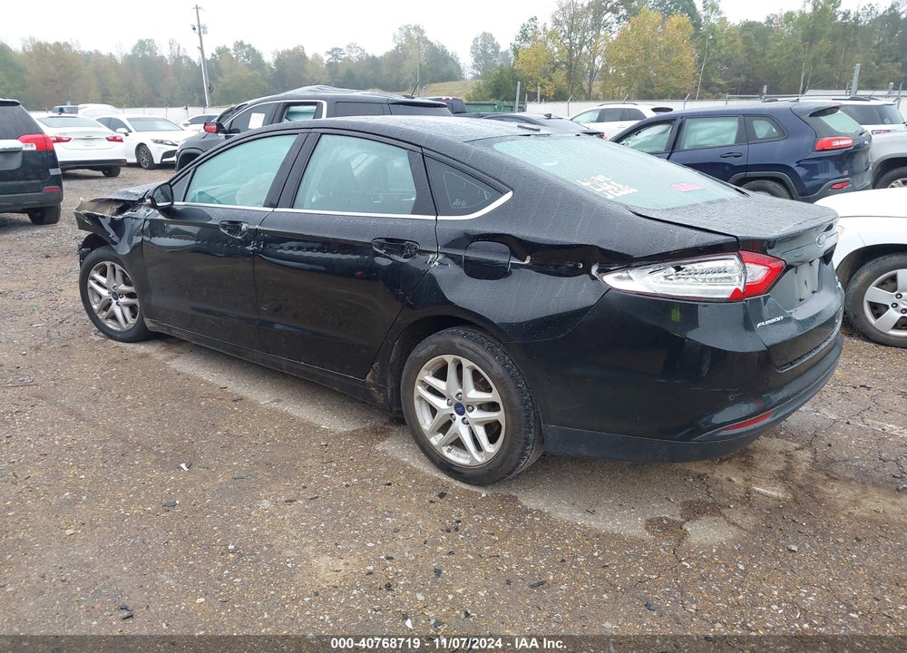 2016 FORD FUSION SE VIN: 3FA6P0HDXGR241058