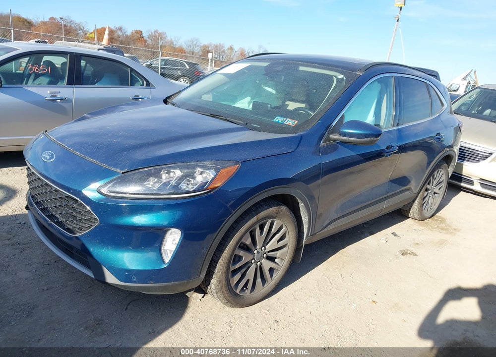 2020 FORD ESCAPE TITANIUM VIN: 1FMCU9J97LUA91456