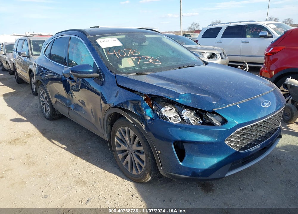 2020 FORD ESCAPE TITANIUM VIN: 1FMCU9J97LUA91456
