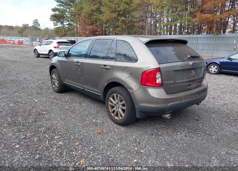 2012 FORD EDGE SEL VIN: 2FMDK4JC9CBA55119