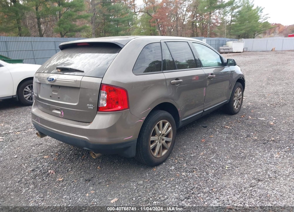 2012 FORD EDGE SEL VIN: 2FMDK4JC9CBA55119